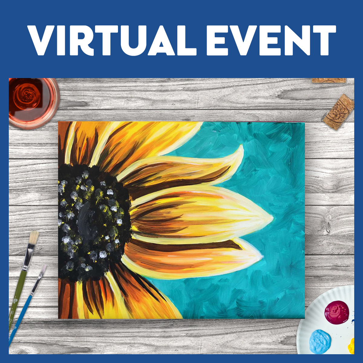 LIVE INTERACTIVE VIRTUAL CLASS - SUPPLIES INCLUDED